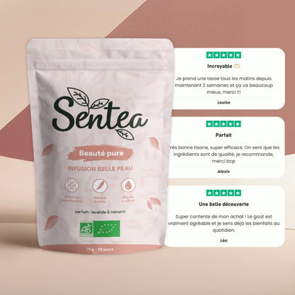 Beauté pure - Infusion belle peau - Sentea
