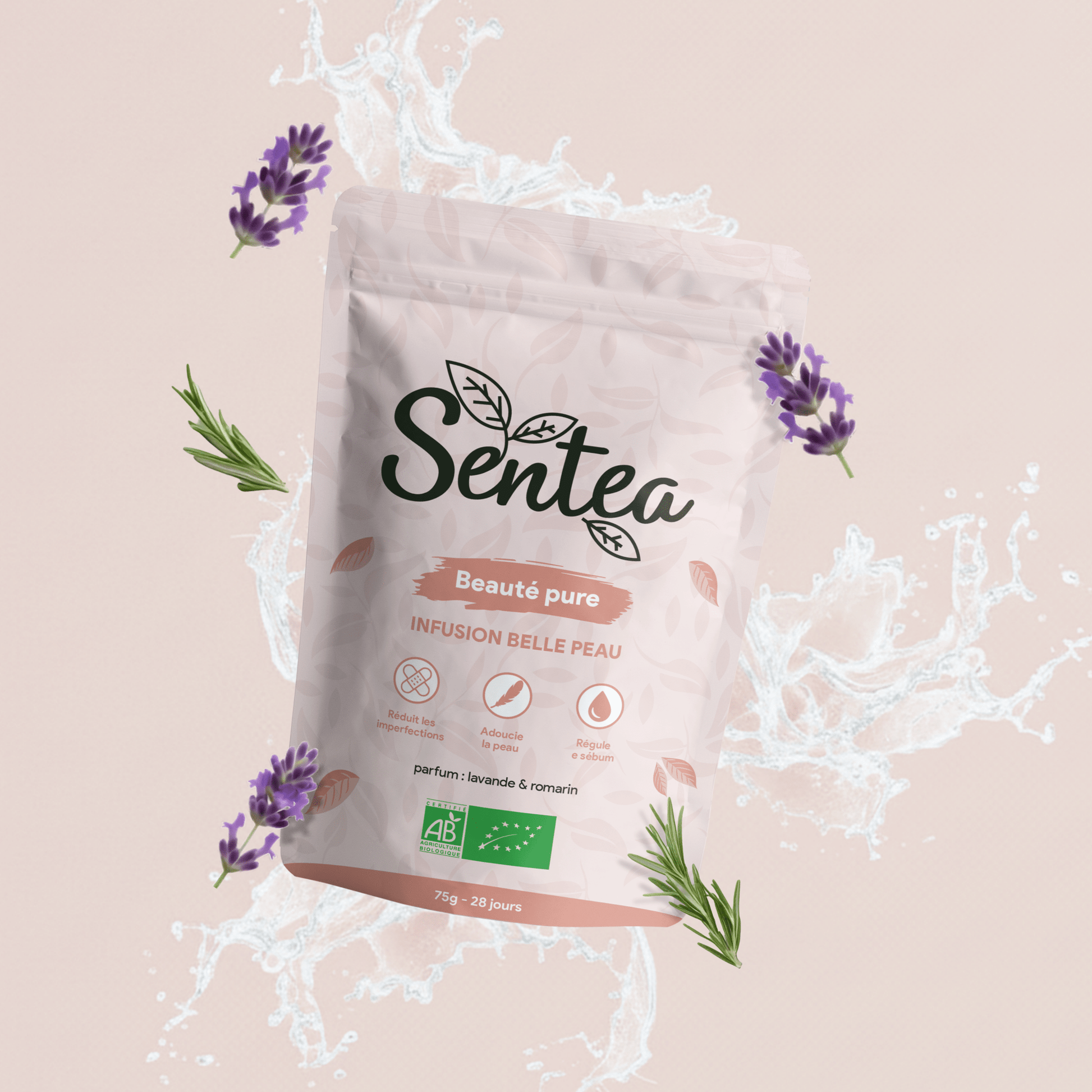 Beauté pure - Infusion belle peau - Sentea