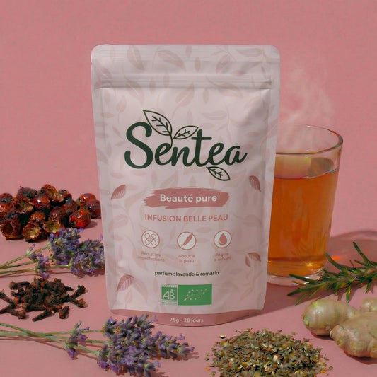 Beauté pure - Infusion belle peau - Sentea