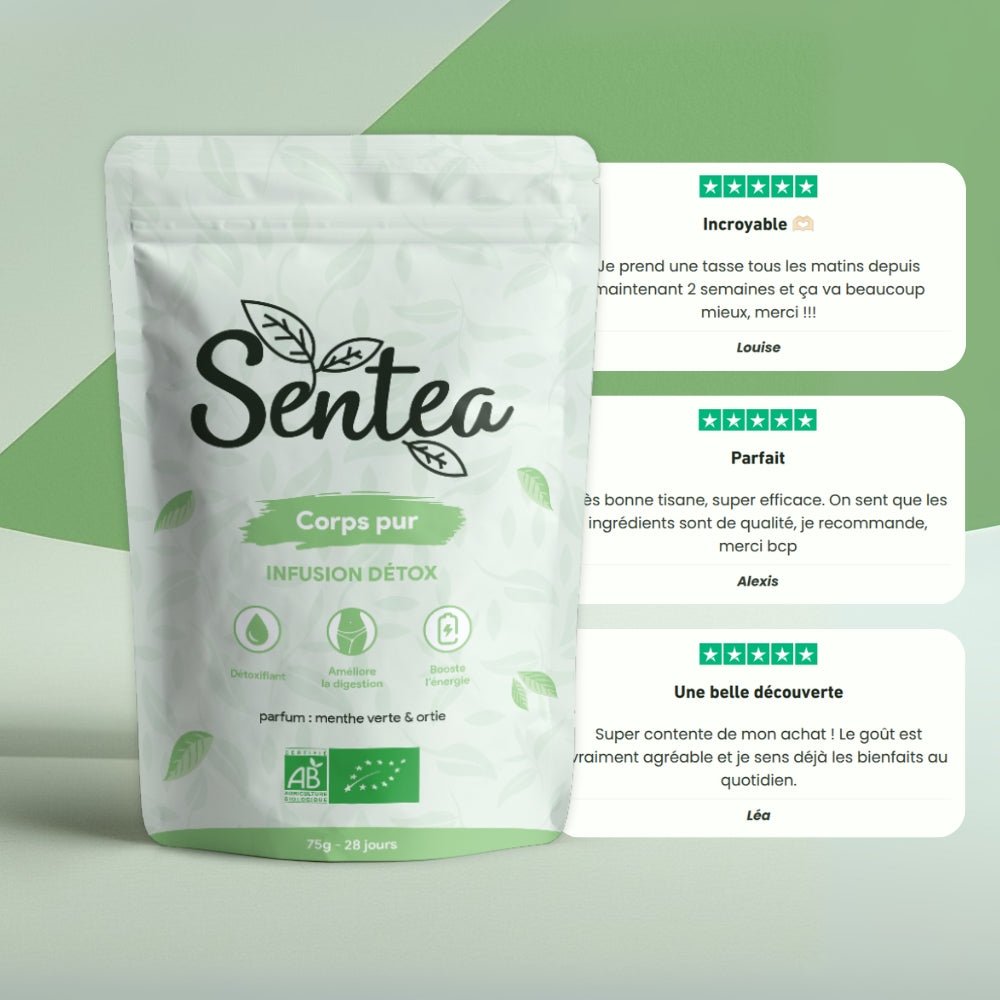 Corps pur - Infusion détox - Sentea