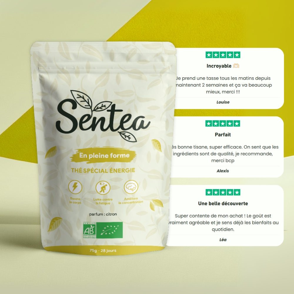 En pleine forme - Thé énergie - Sentea