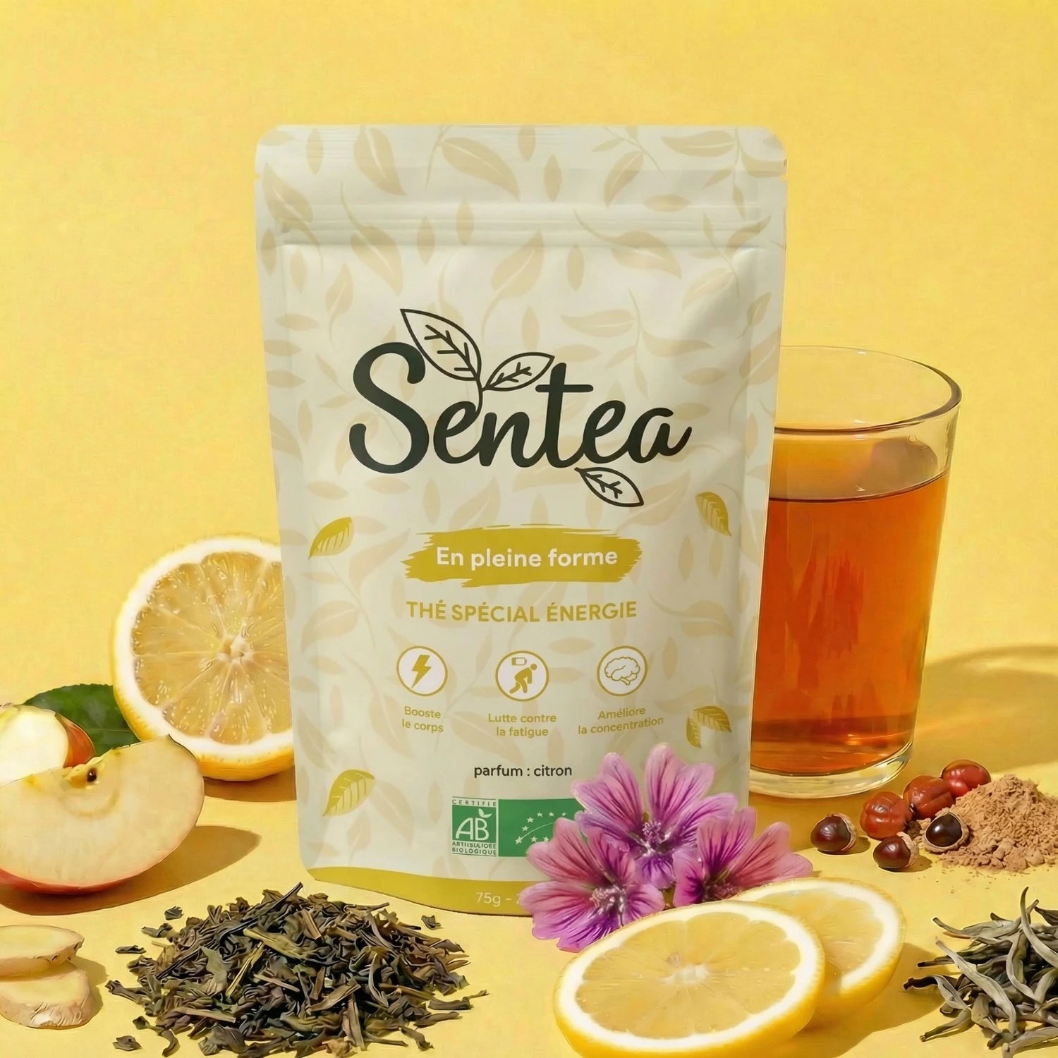 En pleine forme - Thé énergie - Sentea