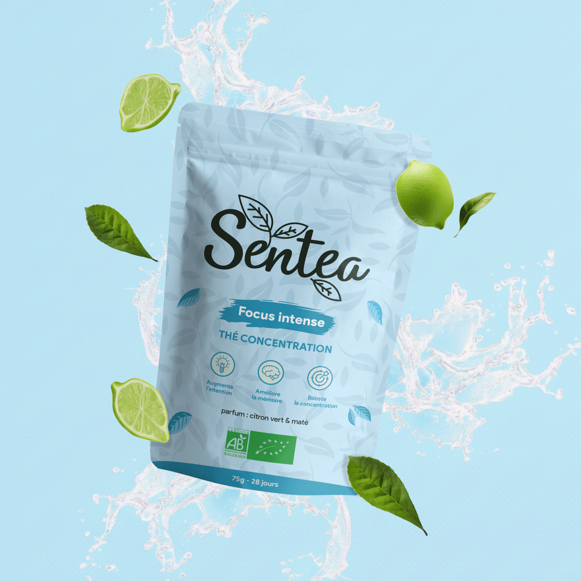 Focus intense - Thé concentration - Sentea