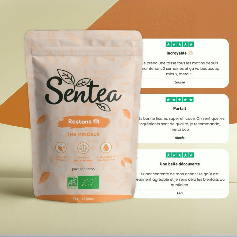 Restons fit - Thé minceur - Sentea