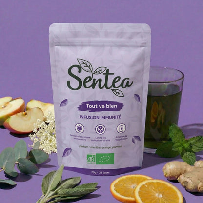Tout va bien - Infusion immunité - Sentea